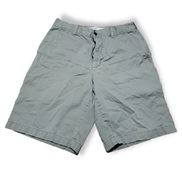 Perry Ellis Men's Golf Shorts Size 32" Waist, Khaki, Cotton‎ - Picture 1 of 6